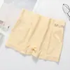 Pantalones Cortos de Seguridad Sin Costuras Anti-Exposición con Letra Mu Japonesa Cintura Media Control de Abdomen Calzoncillos tipo bóxer Bragas para Mujer Venta Directa Transfronteriza H