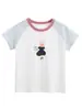 2026 Nueva Ropa de Verano para Niños Tops para Bebés Camiseta de Manga Corta con Dibujo de Conejo para Niñas Venta al por Mayor