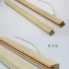 Fornecimento Direto da Fábrica Haste Plana Pintura de Rolo Eixo com Ranhura Decoração de Pôster Haste para Pendurar Pintura Rolo de Madeira Magnético Criativo DIY