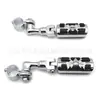 Reposapiés Plegable Retro para Motocicleta Aleación de Aluminio Reposapiés Delantero y Trasero 32 mm Venta Directa Transfronteriza