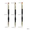 Pluma de Línea para Manicura de Doble Punta Estrecha Seleccionada Cuidadosamente Pluma de Línea de Gancho Herramienta de Pluma de Terapia de Luz para Pintura de Flores Profesional Borde de Gancho