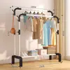 Secador de Roupas Simples de Chão para Uso Doméstico, Varal Retrátil Interno para Roupas, Cabideiro para Quarto, Secador de Roupas de Varanda para Uso Doméstico