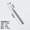 Cuchillo triangular de erizo de acero de tungsteno 2.35 tallado nuclear de madera tallado de hueso perlado trazado perforado carpintería joyería tallado de cera cuchillo triangular