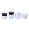 Frasco Transparente Redondo de Parede Grossa 30G50G para Creme de Cuidados com a Pele Spot Frasco de Creme para Olhos Ps Reembalado Liner Interno Creme Frasco Cosmético