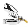 Trava de castidade masculina sexy novo dispositivo de castidade masculina/metal CB6000-03 trava de castidade metal