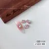 Accesorios para decoración de uñas de strass ovalado apilado K9 de alta transparencia, bolas de strass para decoración de uñas tipo huevo de paloma de cristal brillante de lujo de moda sin base