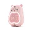 Reloj despertador de aprendizaje de tigre de dibujos animados Applet Carga Dormitorio Color Luminoso Mesita de noche Especial para estudiantes Despertador Inteligente