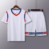 Traje de baloncesto personalizado para mujer, traje de verano falso de dos piezas de manga corta para niñas, camiseta de baloncesto, uniforme de equipo de entrenamiento de competición deportiva para estudiantes
