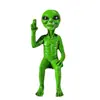 Estátua de Resina Transfronteiriça Alienígena de Resina Ufo Anão de Jardim Externo Estátua Ornamentos Decoração de Anão
