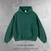 Isla Cai Xiang Ropa para Hombre Otoño e Invierno Nueva Estilo Transfronterizo Sudadera con Capucha Moda Callejera Americana Vintage Lavada de Peso Pesado 430g