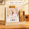 Calendario de escritorio temático del Año Nuevo Chino 2027 con marcapáginas, perfecto para uso en la oficina y personalizable como regalo corporativo