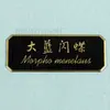 Placa de Casa Cartel Metálico Personalizado Placa de Aluminio Placa de Bronce Placa de Hierro Puerta de Muebles Logo de Marca Industrial Placa de Nombre Personalización