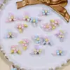 Mini pequeño arco de luna accesorios de resina pegamento de crema funda de teléfono diy pasador para el pelo accesorios para el cabello parche de material lote