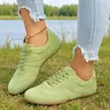 Otoño 2026 Nuevo Exportación Europea y Americana Talla Grande Retro Zapatos de Entrenamiento Alemanes para Mujer, Ligeros y Cómodos Planos Casuales Zapatos al por Mayor