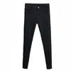 Calça Jeans Branca para Mulheres Outono e Inverno 2025 Novo Estilo Leggings de Perna Externa com Forro de Lã Cintura Alta Elástica Slim Look Emagrecedor