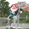 Escultura de Fibra de Vidro Sete Anões e Branca de Neve Enfeites Parque Floresta Paisagem Atrações Meichen Decoração Externa