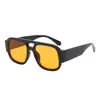 Nuevas Gafas de Sol Casuales de Moda con Doble Puente Gafas Unisex Protección Solar para Deportes al Aire Libre Gafas de Sol Personalizadas S25139