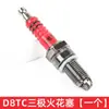 Acessórios de Vela de Ignição para Motocicletas de Viga Curva 110 125 A7Tcd8Tc Vela de Ignição para Scooter de Três Terminais e Três Garras Atacado