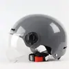 Casco de coche eléctrico ABS femenino masculino Cuatro Estaciones universal Pintura moda simple transpirable venta al por mayor no de motocicleta casco de verano