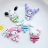 Accesorios de Resina DIY Lazo Maullido Pegamento de Crema Funda de Teléfono Pegatina para Refrigerador Caja de Almacenamiento Taza para Enjuague Bucal Parche Hecho a Mano