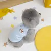 Ropa para Perros y Gatos Primavera Verano Otoño Chaleco Arnés Teddy Bichon Maltese Ropa 25 Arnés con Etiqueta de Cuero