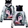 Sudadera con Capucha y Orejas de Gato Tb003784032128 Una Pieza al por Mayor