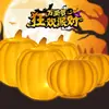 Linternas de Calabaza Nuevas de Halloween Transfronterizas Linternas de Calabaza Afelpadas Suministros para Fiestas de Halloween Adornos de Calabaza de Vidrio Decoración