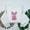 Estación Independiente SHEIN Camiseta de Pascua Estampado Sudadera de Cuello Redondo para Personalizar Ropa Holgada Cómoda para Mujer