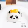 Acessórios para Joias de Resina Desenho Animado Animais Fofos Panda Vermelho Cola Cremosa Ímãs de Geladeira Capa de Celular Adesivos de Grampos Acessórios