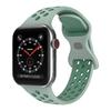 Adecuado para Correa de Apple Watch Hebilla de 8 caracteres Correa de Apple Watch Bicolor Correa para iWatch Apple Correa de reloj de silicona Apple Nike