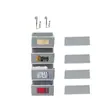 En stock Bolso de Almacenamiento Colgante de Gran Capacidad de Cinco Capas para Dormitorio del Hogar Almacenamiento Colgante Almacenamiento en Puerta Bolso Colgante