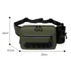 Bolsa Multifuncional para Iscas, Bolsa de Ombro, Suprimentos de Pesca para Exterior, Bolsa Transversal de Pesca, Bolsa de Ferramentas Unissex Portátil