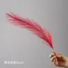 Arreglos de flores artificiales en tonos rojos para decoración de bodas, flores falsas para paisajismo, materiales de rosa e hortensia, flores artificiales al por mayor