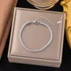 [Collar + Pulsera] Estilo Francés Ins de Lujo Accesible Cadena para Clavícula de Corazón Estilo Dulce Collar de Acero de Titanio con Borla de Corazón de Melocotón para Mujer
