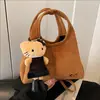2026 Início da Primavera Novo Estilo Bolsa de Mão Ombro Transversal Saco Saco de Balde Bolsa de Mão Ombro de Nicho Retrô