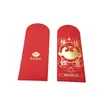 Fabricante de sobres rojos personalizados, estampado en caliente dorado, bolsas de sobre rojo de cartón rígido, logotipo corporativo, sobres rojos para bodas, Año Nuevo y publicidad