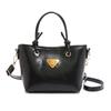 Bolsa de Mão Simples e Estilosa 2026 Nova Coleção Primavera Textura Vintage Bolsa Saco Tendência Cor Sólida Bolsa de Ombro Transversal para o Dia a Dia