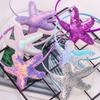 Nuevo pasador de joyería transfronterizo Fuente diadema de estrella de mar linda para niños Diadema de animal marino de princesa