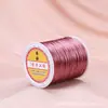 Línea 7 100 m Hilo de Nudo Chino Hilo de Jade Cuerda Colgante Hecha a Mano Cuerda Colgante Cuerda de Pulsera Roja