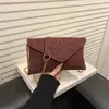 Moda Europeia e Americana Estampa de Leopardo Bolsa de Mão Feminina 2026 Novo Estilo Textura Simples Versátil Bolsa Transversal com Corrente Bolsa Envelope para Mulheres