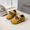 Zapatos Deportivos para Niños, Nuevos Zapatos de Entrenamiento Retro de Cuero para Niños de Otoño, Zapatos para Niñas, Zapatos para Niños, Zapatos de Suela Blanda Forrest Gump