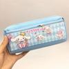 Estuche de Doble Capa Lilo & Stitch Stitch de Helado Bolsa para Lápices de Gran Capacidad Bolsa para Papelería