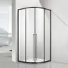 Puerta corredera doble, cabina de ducha ultradelgada, mampara de baño, acero inoxidable, vidrio, baño, proyecto de hotel, cabina de ducha, venta al por mayor