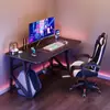 Escritorio de e-sports, escritorio para gaming, escritorio simple para el hogar, escritorio para computadora de estudiante, escritorio de estudio, escritorio para dormitorio, escritorio de oficina, escritorio minimalista