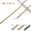 Cadena Decorativa de Aluminio en Forma de Cruz, Cadena de Aluminio Pequeña en Forma de O para Esquinas, Decoración Ligera de Borla para Lámparas, Accesorios de Cadena para Ropa