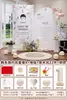 Decoración Estilo Coreano para Primer Cumpleaños Fondo de Pared Escena Atmósfera Tablero Kt para Fiesta de Primer Cumpleaños de Niña Bebé de Un Año