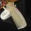 Fábrica spot atacado cor natural chifre pente 13cm de largura meia lua saco de pente garra pente pente pente cabelo pente