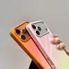 Adecuado para funda de teléfono magnética empotrada Apple 17Promax, Macaron Iphone16 Degradado 15 Popular Funda Protectora
