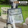 Bolsa de Almacenamiento Impermeable Montada en la Parte Delantera para Patinetas Eléctricas, Bolsa de Almacenamiento a Prueba de Lluvia, Bolsa Universal Mágica de Gran Capacidad para Bicicletas Eléctricas