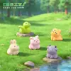 Micro Paisaje Zodiaco Chino Figuras Lindas de Bolitas Jardín Paisajismo Adornos DIY Coche Pequeño Adornos Animales